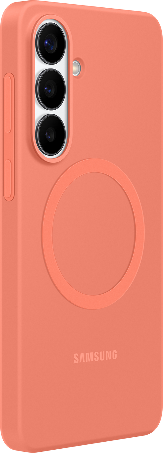 Husa pentru Samsung Galaxy S26 Plus S947, Silicone Magnet Case, Rosie EF-ES947COEGWW