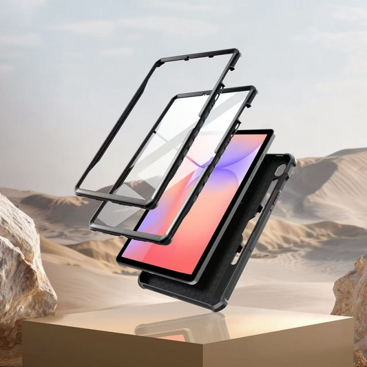 Husa pentru Samsung Galaxy Tab S10 Lite / Tab S10 FE / Tab S9, Tech-Protect, Kevlar Pro, Neagra