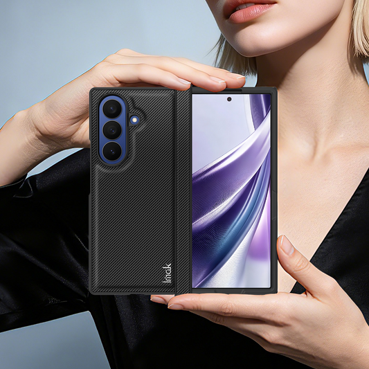 Husa pentru Samsung Galaxy Z Fold8 Ultra F976, Imak, Carbon, Neagra
