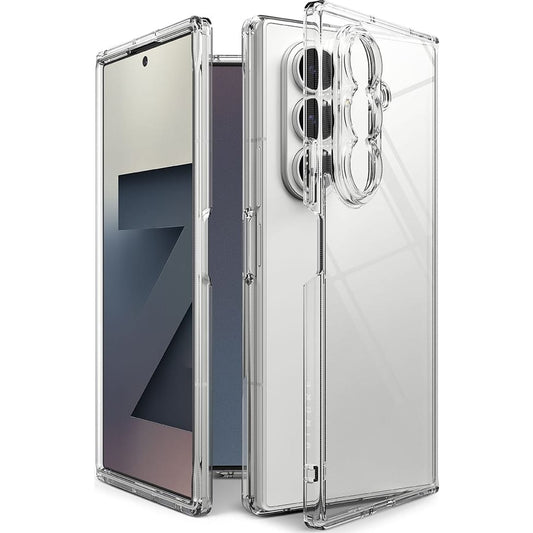 Husa pentru Samsung Galaxy Z Fold7 F966, Ringke, Fusion, Transparenta