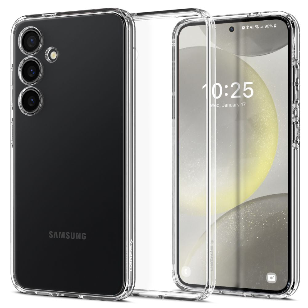 Husa pentru Samsung Galaxy S24 S921, Spigen, Liquid Crystal, Transparenta ACS07343