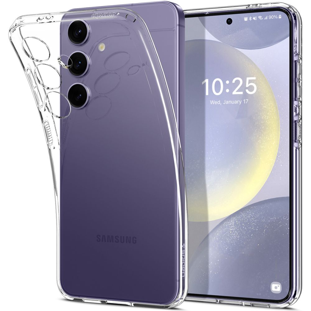 Husa pentru Samsung Galaxy S24 S921, Spigen, Liquid Crystal, Transparenta ACS07343