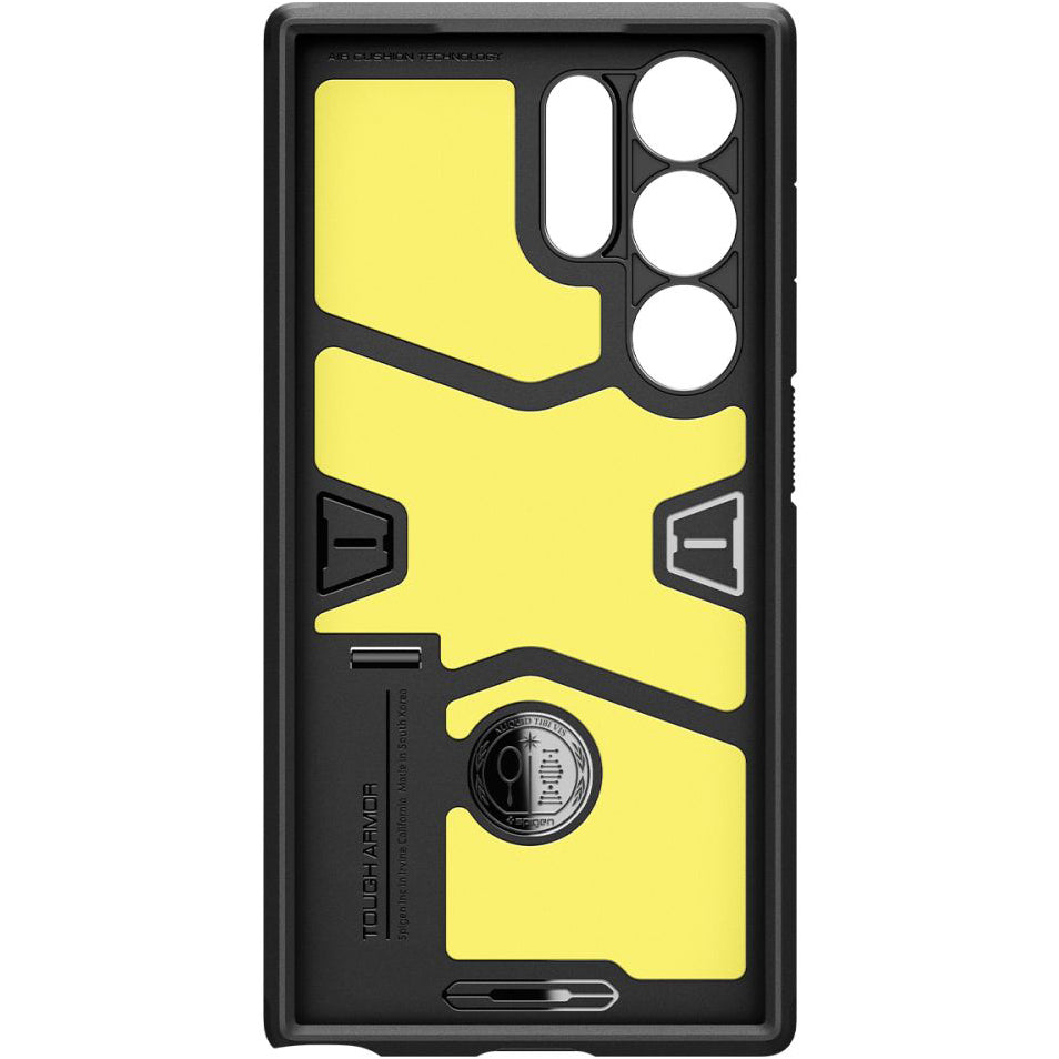 Husa pentru Samsung Galaxy S24 Ultra S928, Spigen, Tough Armor, Neagra ACS07300