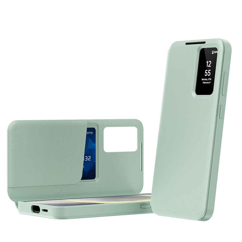 Husa pentru Samsung Galaxy A16 5G A166 / A16 4G A165, Techsuit, SmartView, Verde