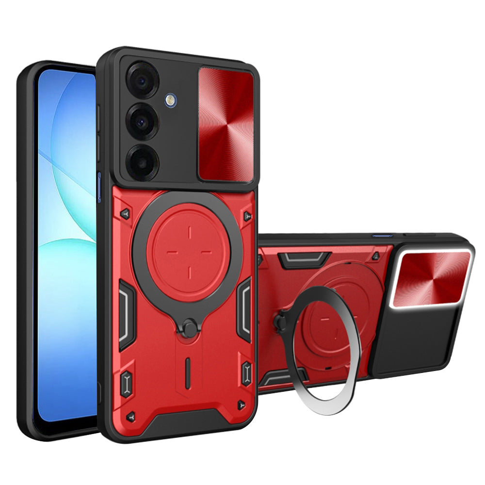 Husa pentru Samsung Galaxy A18 5G A186 / A18 4G A185 / F17 / M17 / A17 4G A175, Techsuit, CamGuard Pro, Rosie