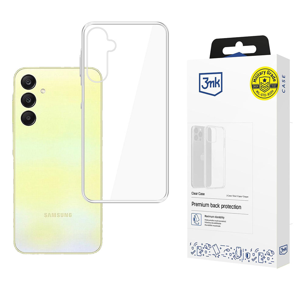 Husa pentru Samsung Galaxy A26 A266, 3MK, Clear, Transparenta