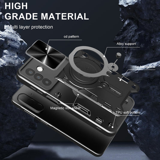 Husa pentru Samsung Galaxy A26 A266, Techsuit, CamGuard Pro, Mov