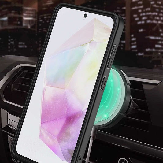 Husa pentru Samsung Galaxy A35 5G A356, Techsuit, RuggedCam, Albastra