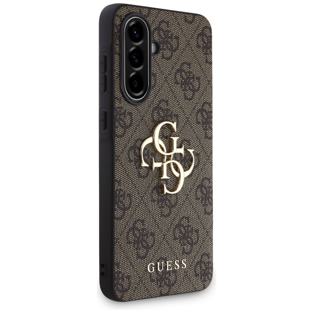 Husa pentru Samsung Galaxy A36 A366, Guess, 4G Big Logo, Maro