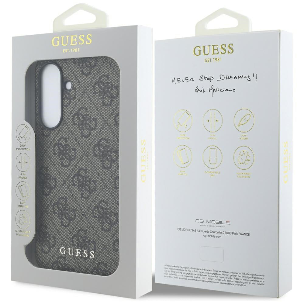 Husa pentru Samsung Galaxy A36 A366, Guess, 4G Classic, Neagra