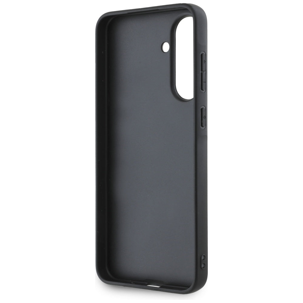 Husa pentru Samsung Galaxy A36 A366, Karl Lagerfeld, Glitter Fixed Ikonik Karl, Neagra