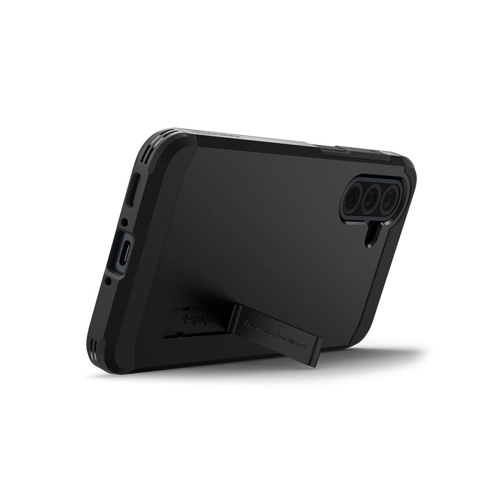Husa pentru Samsung Galaxy A36 A366, Spigen, Tough Armor, Neagra ACS09166