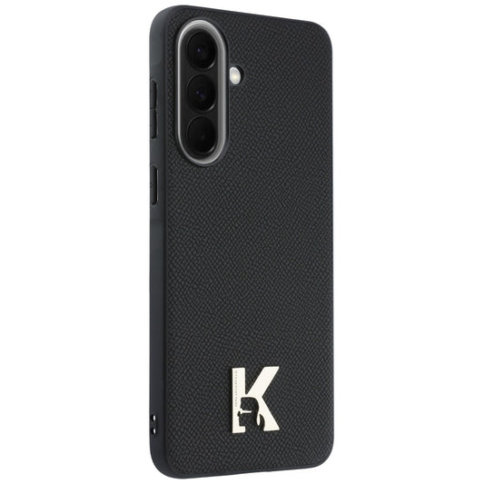 Husa pentru Samsung Galaxy A37 5G, Karl Lagerfeld, Karl Head Logo, Neagra