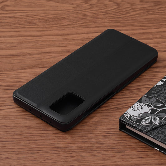Husa pentru Samsung Galaxy A51 A515, Techsuit, eFold, Neagra