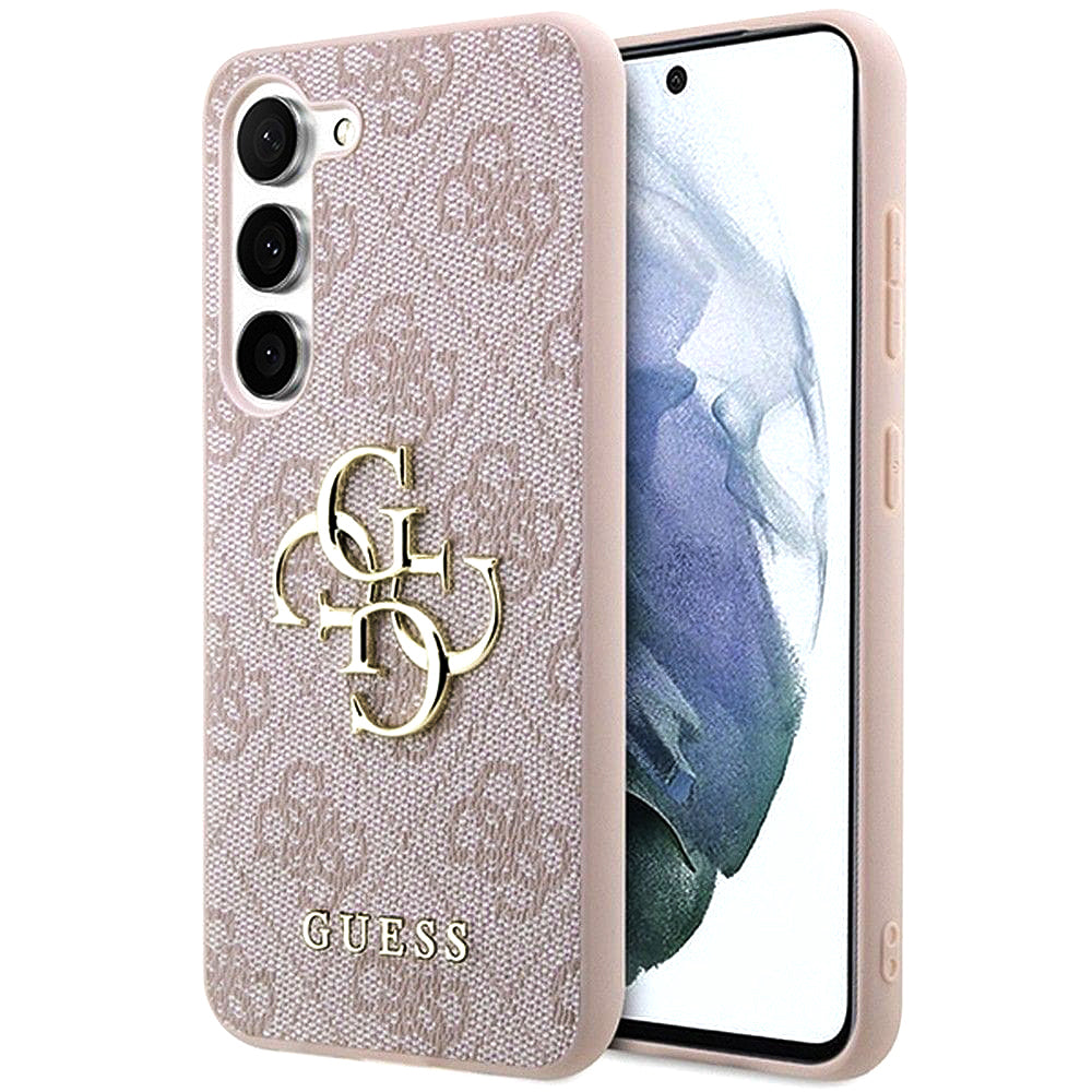 Husa pentru Samsung Galaxy A55 5G A556, Guess, 4G Big Logo, Roz