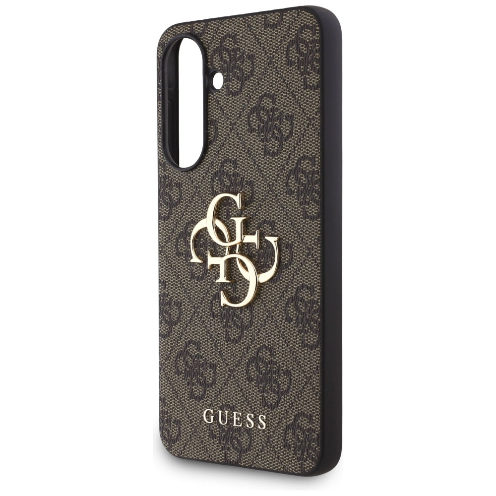 Husa pentru Samsung Galaxy A56 A566, Guess, 4G Big Logo, Maro