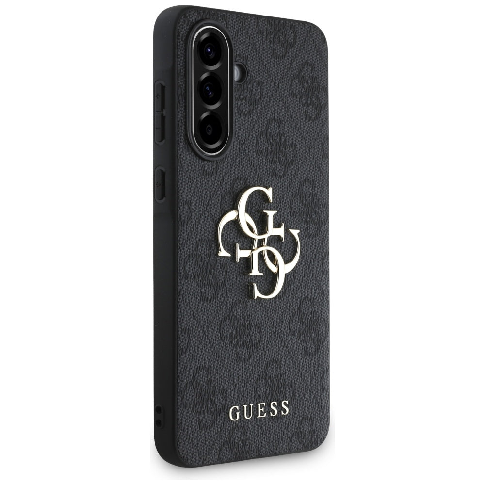 Husa pentru Samsung Galaxy A56 A566, Guess, 4G Big Logo, Neagra