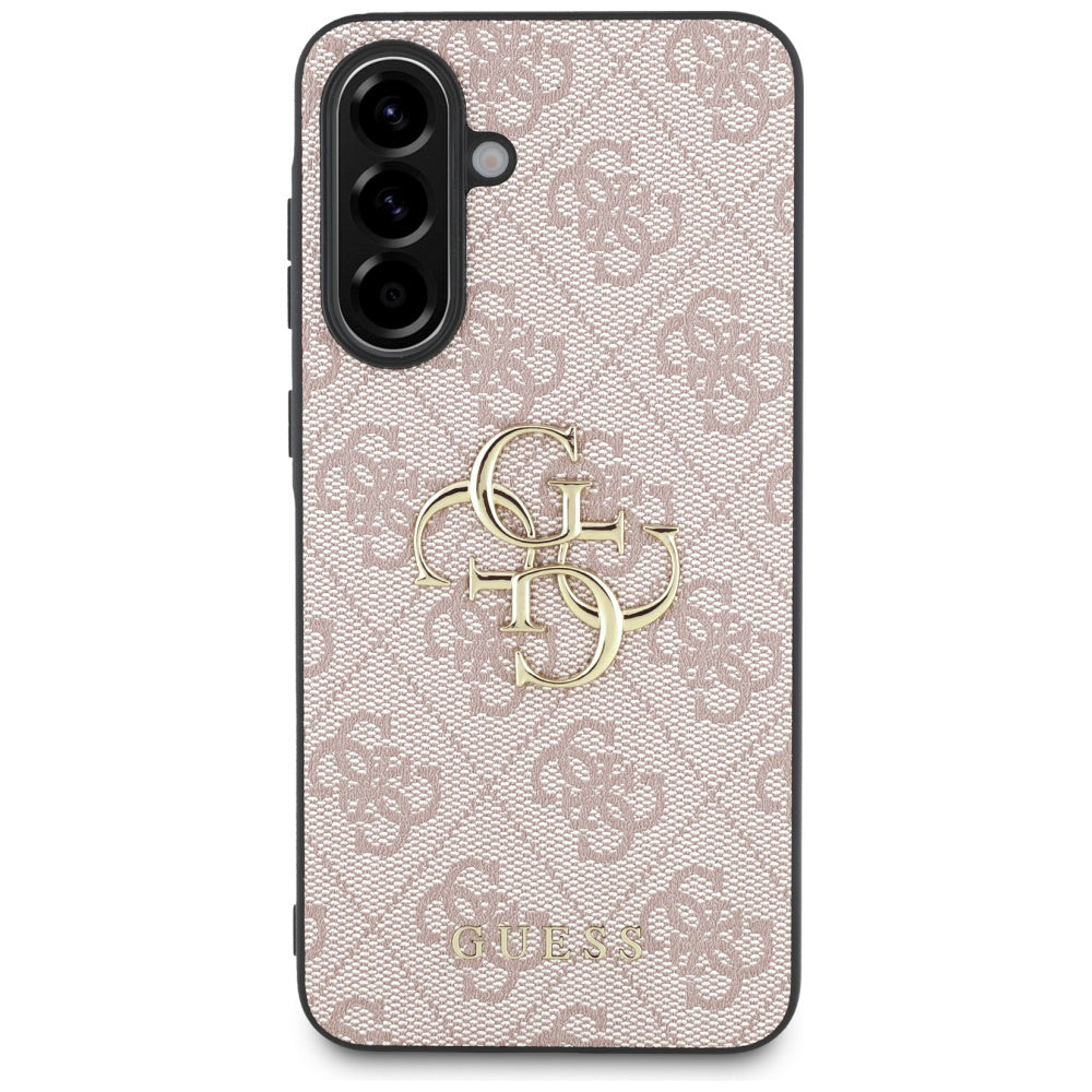 Husa pentru Samsung Galaxy A56 A566, Guess, 4G Big Logo, Roz