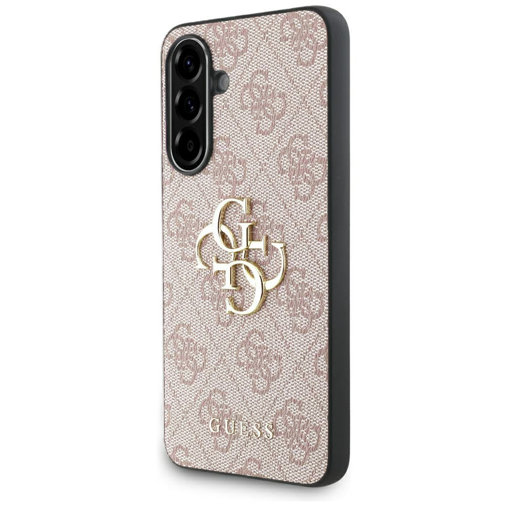 Husa pentru Samsung Galaxy A56 A566, Guess, 4G Big Logo, Roz