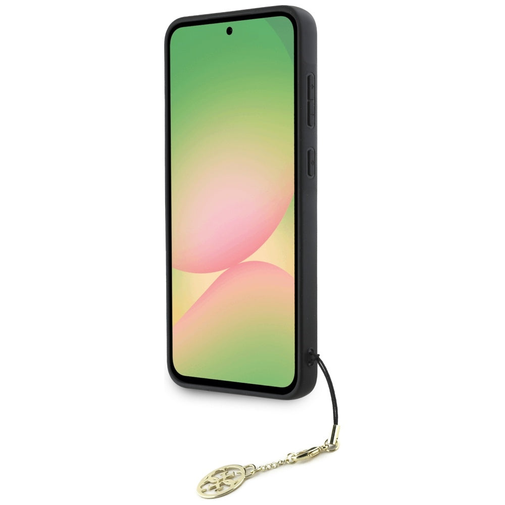 Husa pentru Samsung Galaxy A56 A566, Guess, 4G Charm, Maro