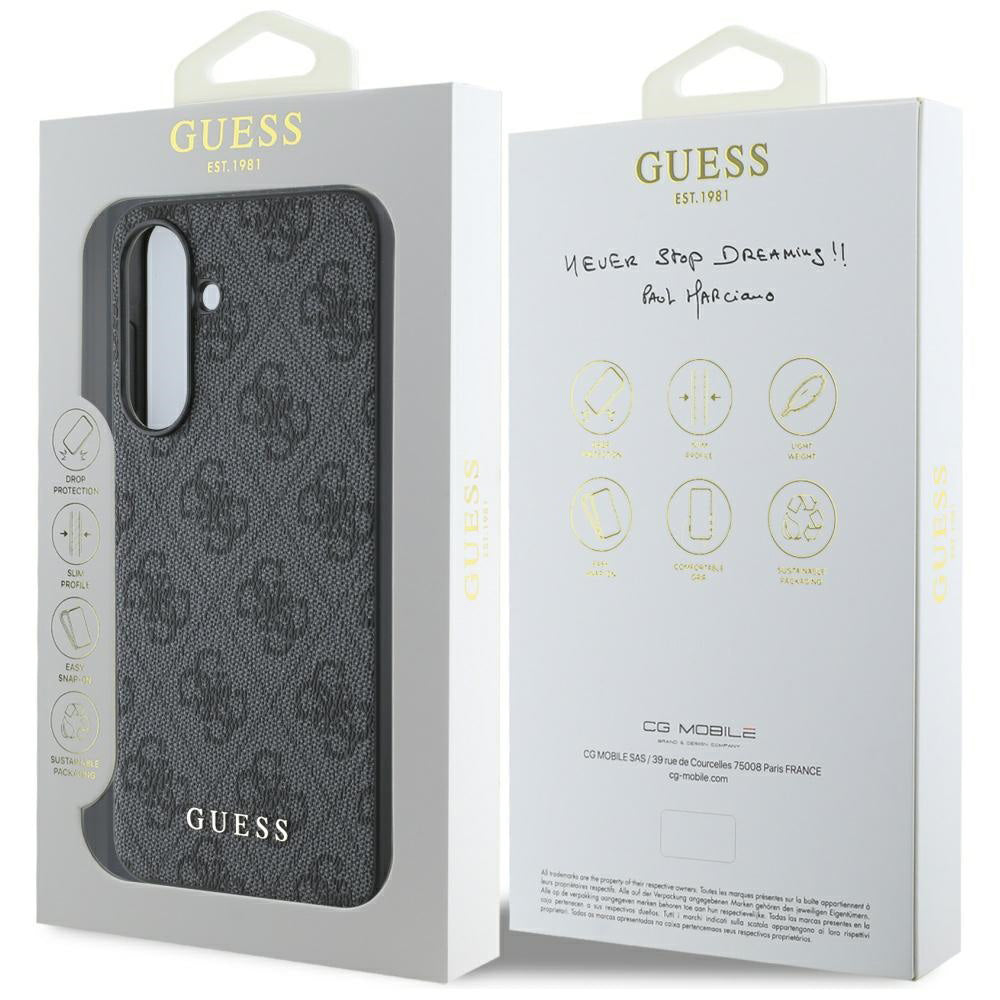 Husa pentru Samsung Galaxy A56 A566, Guess, 4G Classic, Neagra