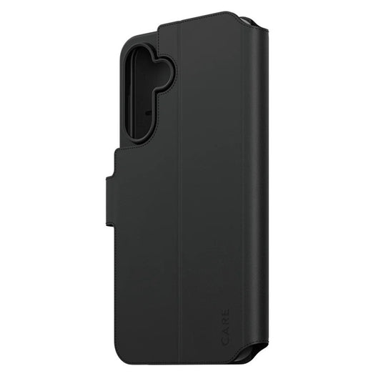 Husa pentru Samsung Galaxy A56 A566, PanzerGlass, Care Feature Kickstand Wallet, Neagra