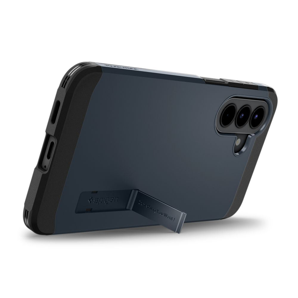 Husa pentru Samsung Galaxy A57 5G, Spigen, Tough Armor, Albastra ACS11126