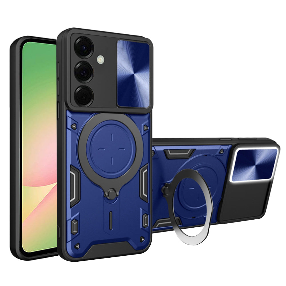 Husa pentru Samsung Galaxy A57 5G, Techsuit, CamGuard Pro, Albastra