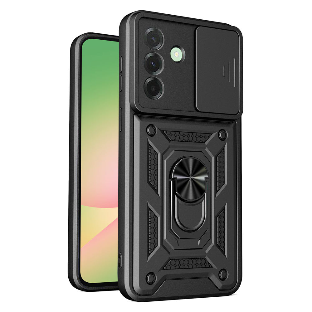 Husa pentru Samsung Galaxy A57 5G, Techsuit, CamShield, Neagra
