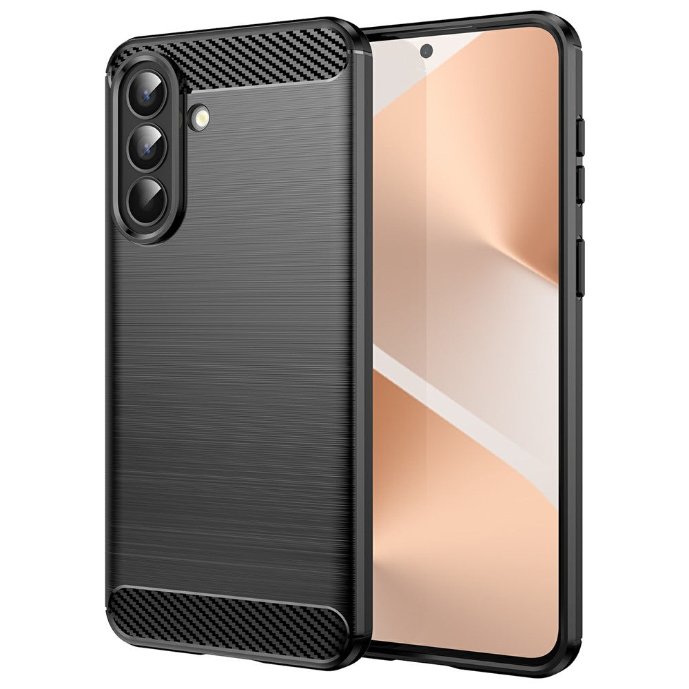 Husa pentru Samsung Galaxy A57 5G, Techsuit, Carbon, Neagra