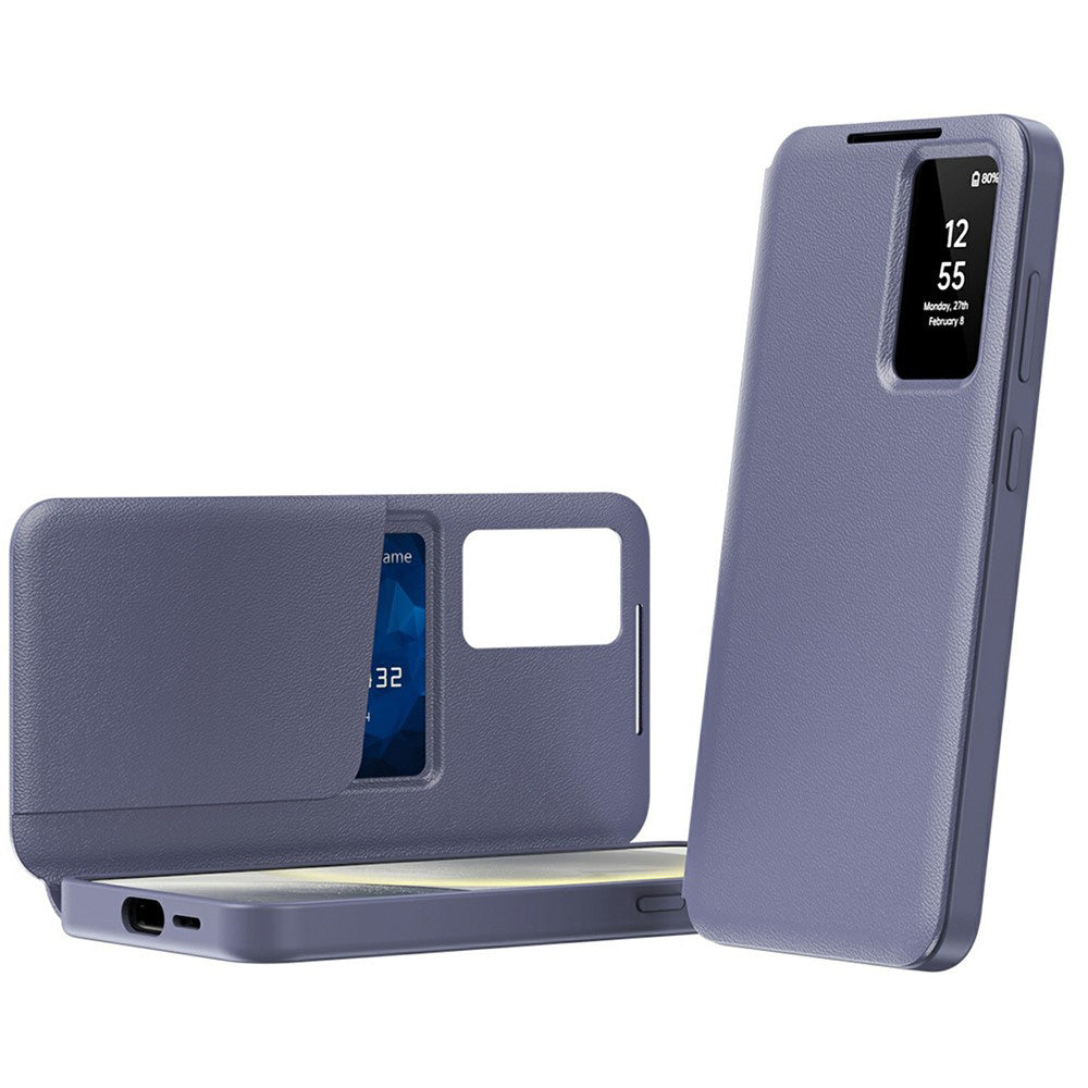 Husa pentru Samsung Galaxy A57 5G, Techsuit, SmartView, Mov