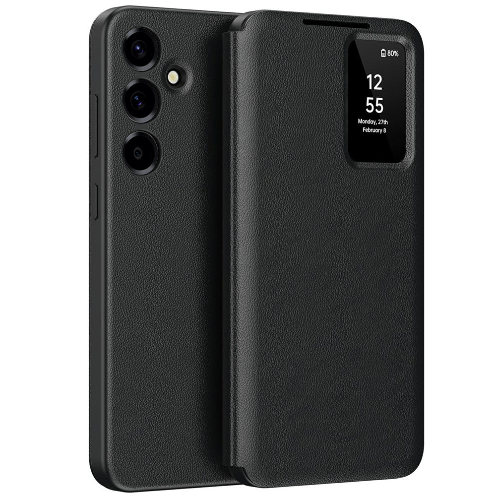 Husa pentru Samsung Galaxy A57 5G, Techsuit, SmartView, Neagra