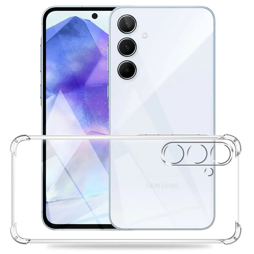 Husa pentru Samsung Galaxy M15, Techsuit, Shockproof Clear, Transparenta