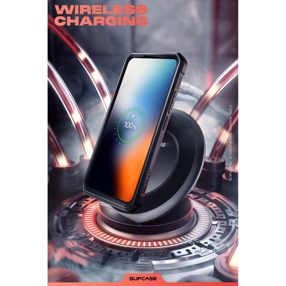 Husa pentru Samsung Galaxy S22+ 5G S906, Supcase, Unicorn Beetle Pro, Neagra