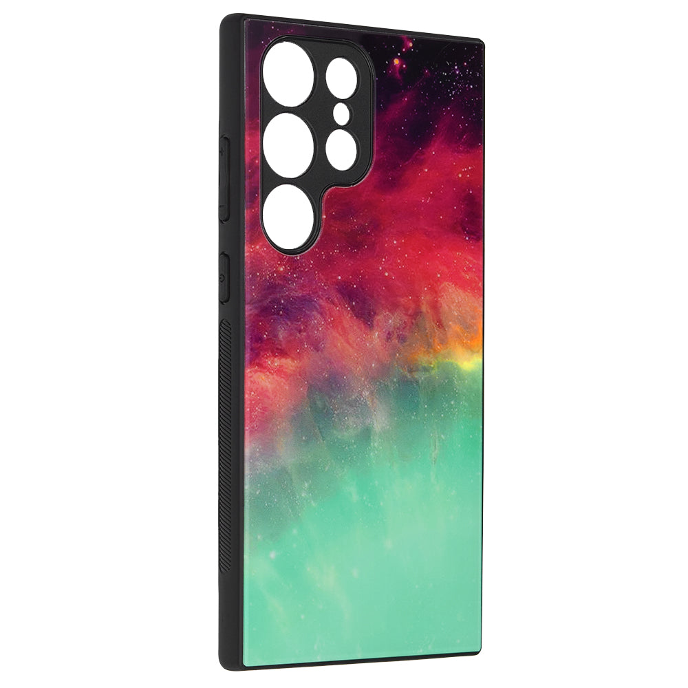 Husa pentru Samsung Galaxy S23 Ultra S918, Techsuit, Glaze, Turcoaz