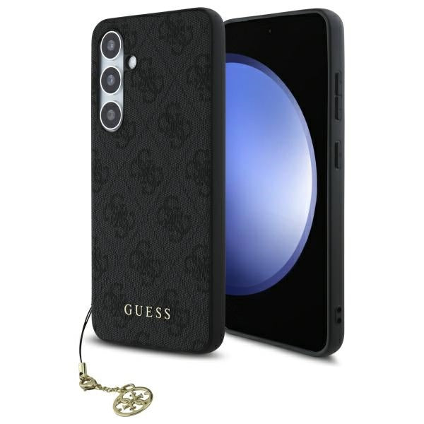 Husa pentru Samsung Galaxy S24 FE S721, Guess, 4G Charm, Gri