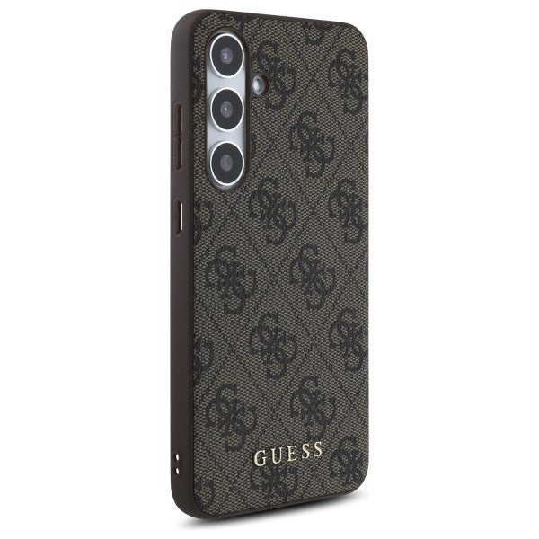 Husa pentru Samsung Galaxy S24 FE S721, Guess, 4G Classic, Maro