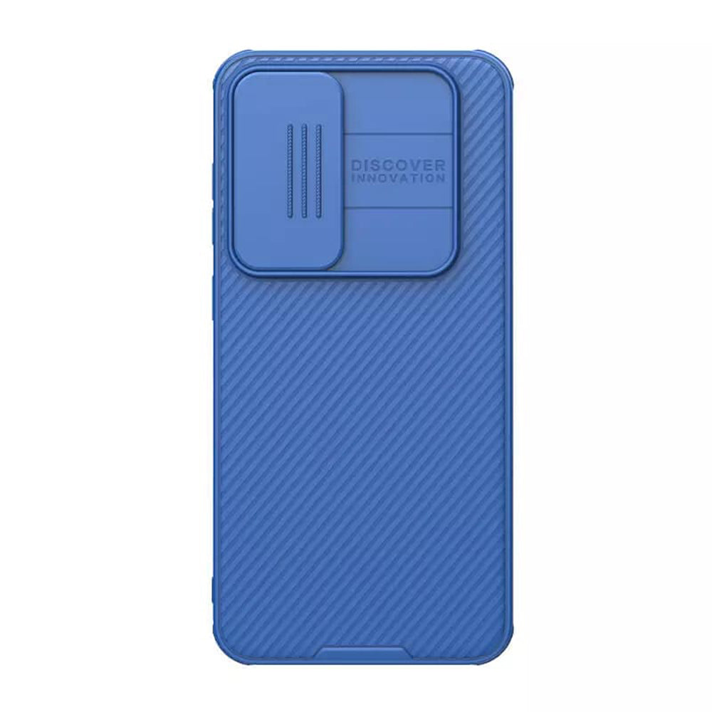 Husa pentru Samsung Galaxy S24 FE S721, Nillkin, CamShield Pro, Albastra