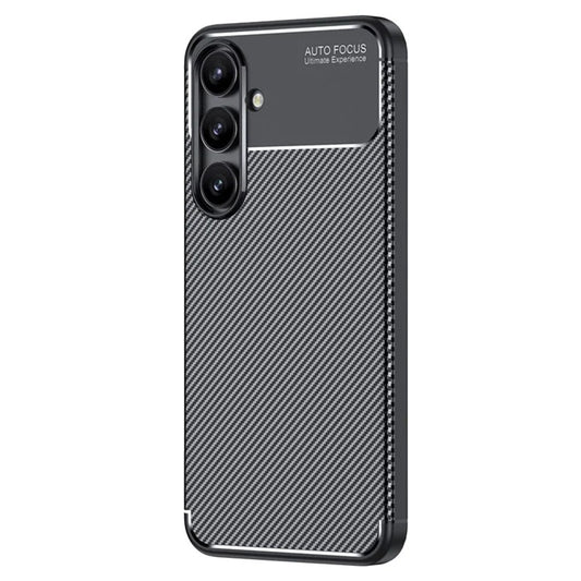 Husa pentru Samsung Galaxy S24 FE S721, Techsuit, CarbonFiber, Neagra