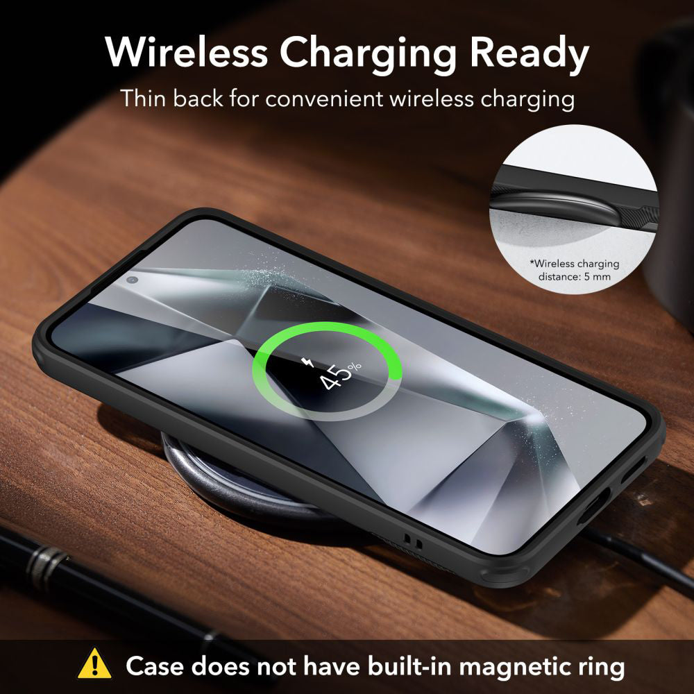 Husa pentru Samsung Galaxy S24+ S926, ESR, Air Shield Boost Kickstand, Neagra