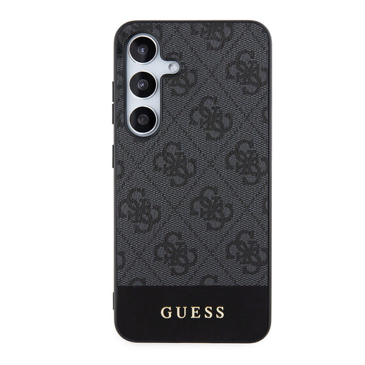 Husa pentru Samsung Galaxy S24+ S926, Guess, 4G Stripe, Neagra