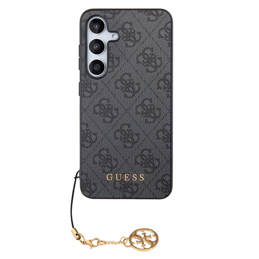 Husa pentru Samsung Galaxy S24 S921, Guess, 4G Charm, Neagra