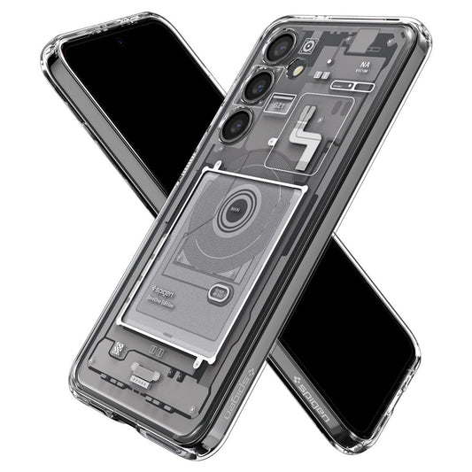 Husa pentru Samsung Galaxy S24 S921, Spigen, Ultra Hybrid Zero One, Alba