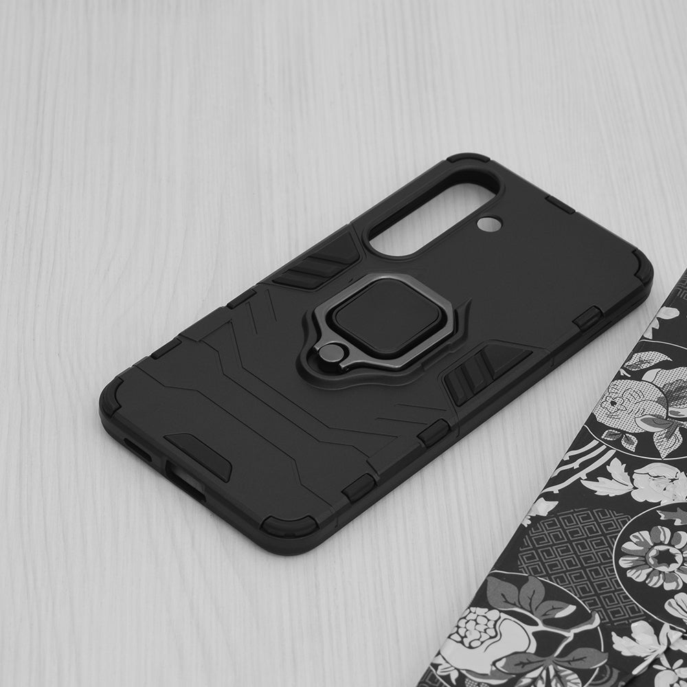 Husa pentru Samsung Galaxy S24 S921, Techsuit, Shield, Neagra