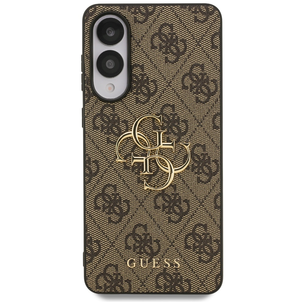 Husa pentru Samsung Galaxy S25 Edge S937, Guess, Big 4G Logo Classic, Maro