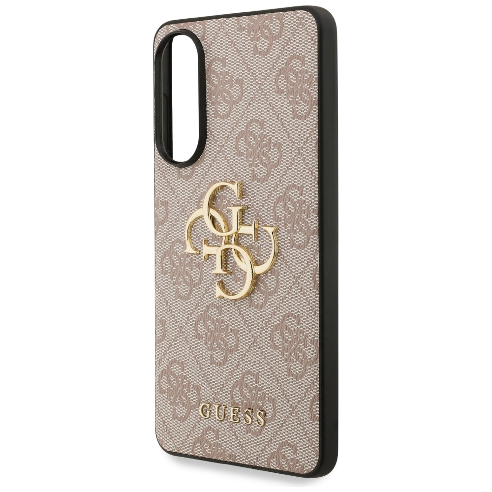 Husa pentru Samsung Galaxy S25 Edge S937, Guess, Big 4G Logo Classic, Roz