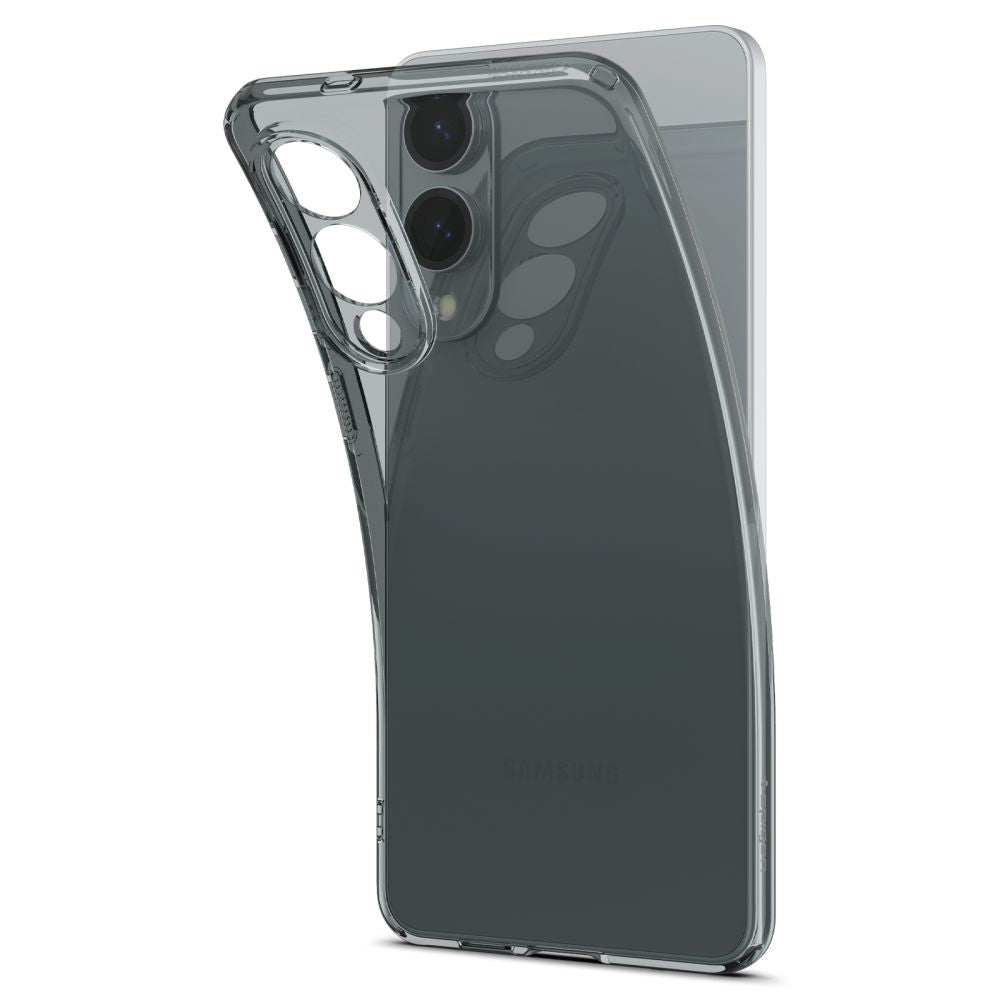 Husa pentru Samsung Galaxy S25 Edge S937, Spigen, Liquid Crystal, Fumurie ACS09426