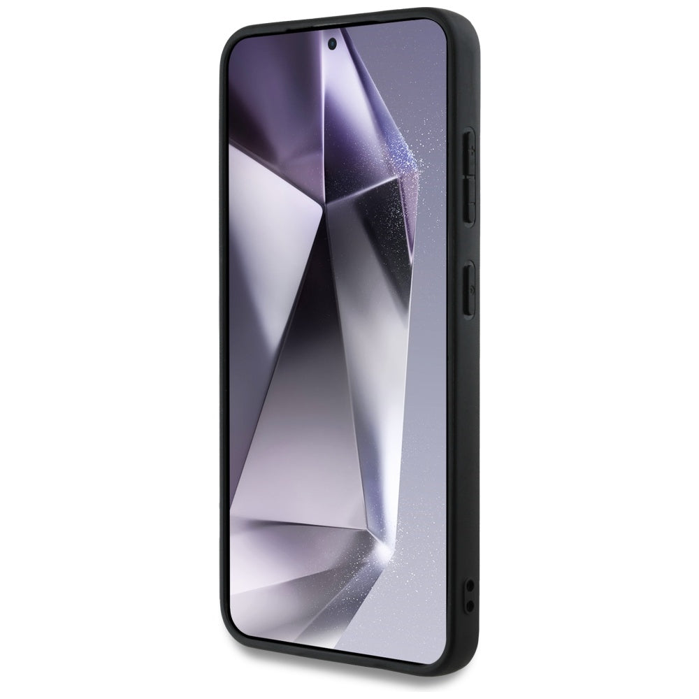 Husa pentru Samsung Galaxy S25+ S936, Karl Lagerfeld, Monogram Choupette's Head, Neagra