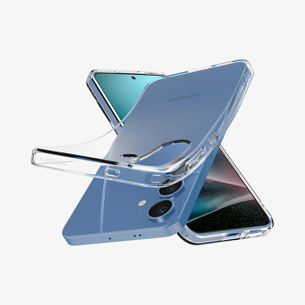 Husa pentru Samsung Galaxy S25+ S936, Spigen, Liquid Crystal, Transparenta