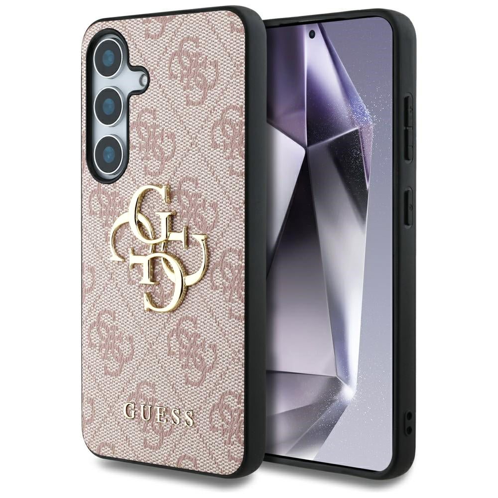 Husa pentru Samsung Galaxy S25 S931, Guess, 4G Big Logo, Roz